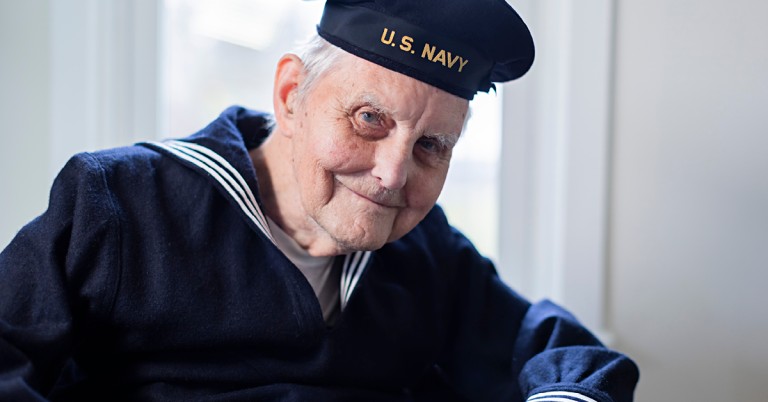 World War II Navy veteran Paul Carroll Kollmeyer of Pottstown was impressed by the Heart and Vascular Institute’s experience with the TAVR procedure. 
